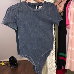 Forever21 Blue bodysuit